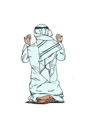 —Pngtree—muslim man wearing a robe_5351079